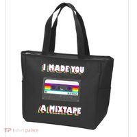 I Made You A Mixtape Retro 1980s Tote Bag thumb 3