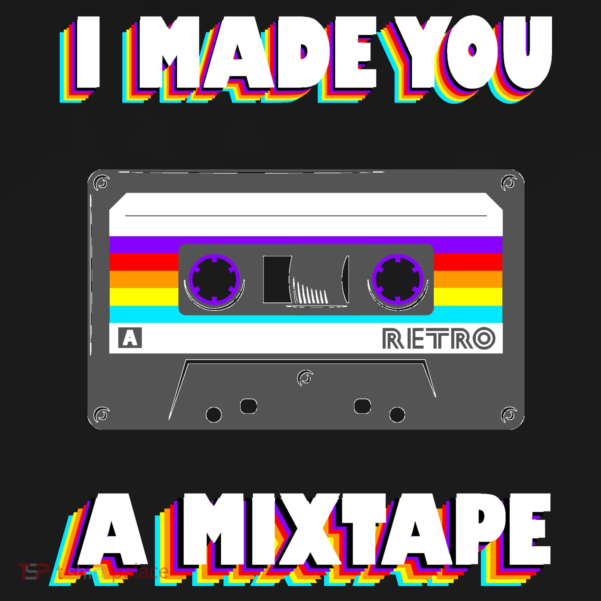I Made You A Mixtape Retro 1980s Tote Bag