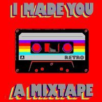 I Made You A Mixtape Retro 1980s Santa Hat thumb 1