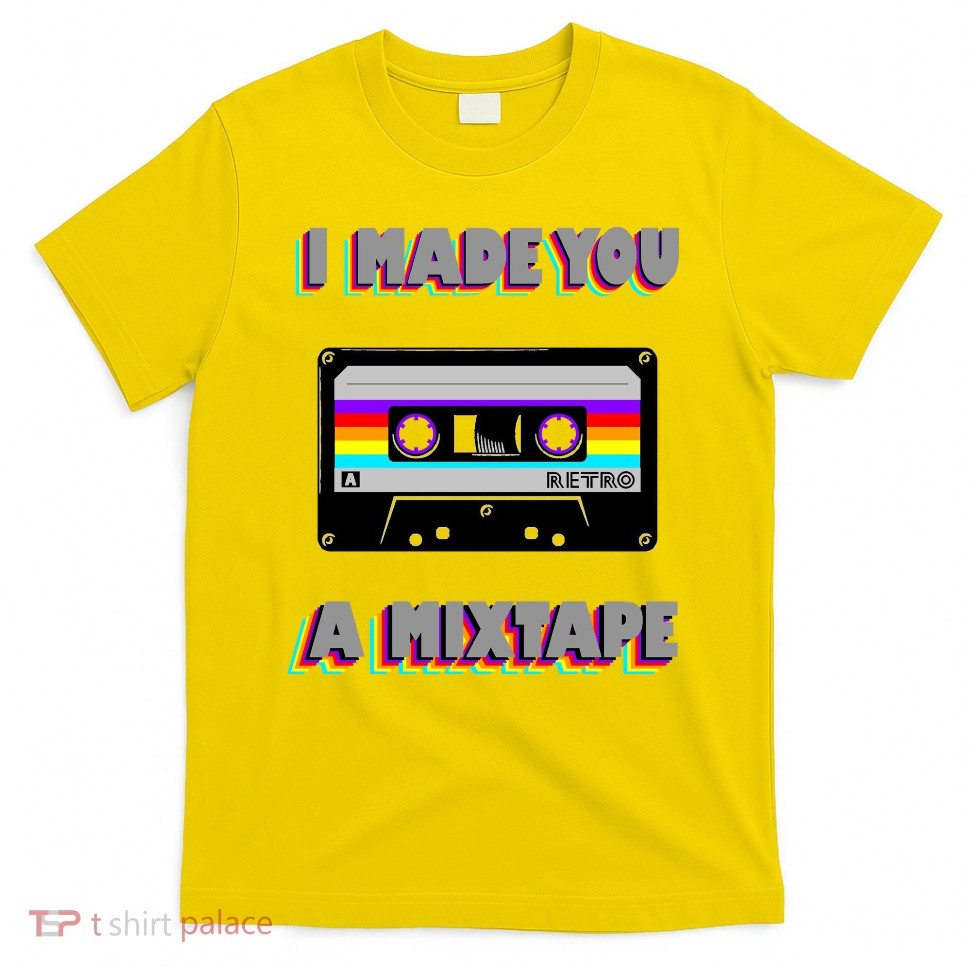 I Made You A Mixtape Retro 1980s T-Shirt