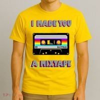 I Made You A Mixtape Retro 1980s T-Shirt thumb 3