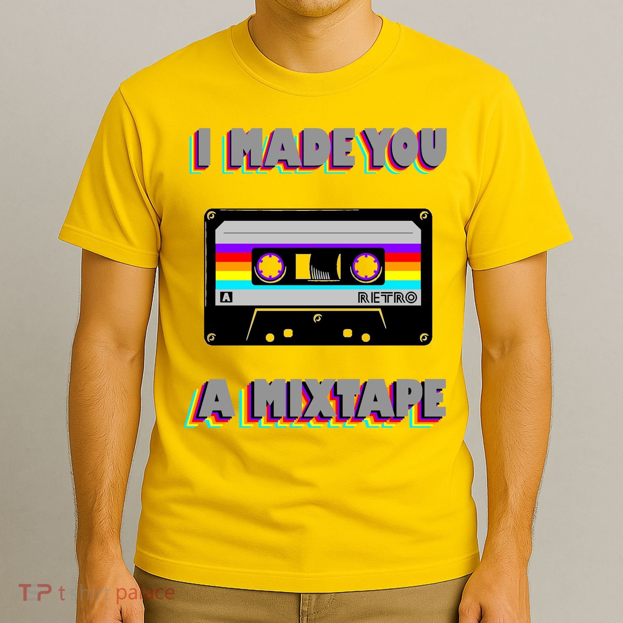 I Made You A Mixtape Retro 1980s T-Shirt