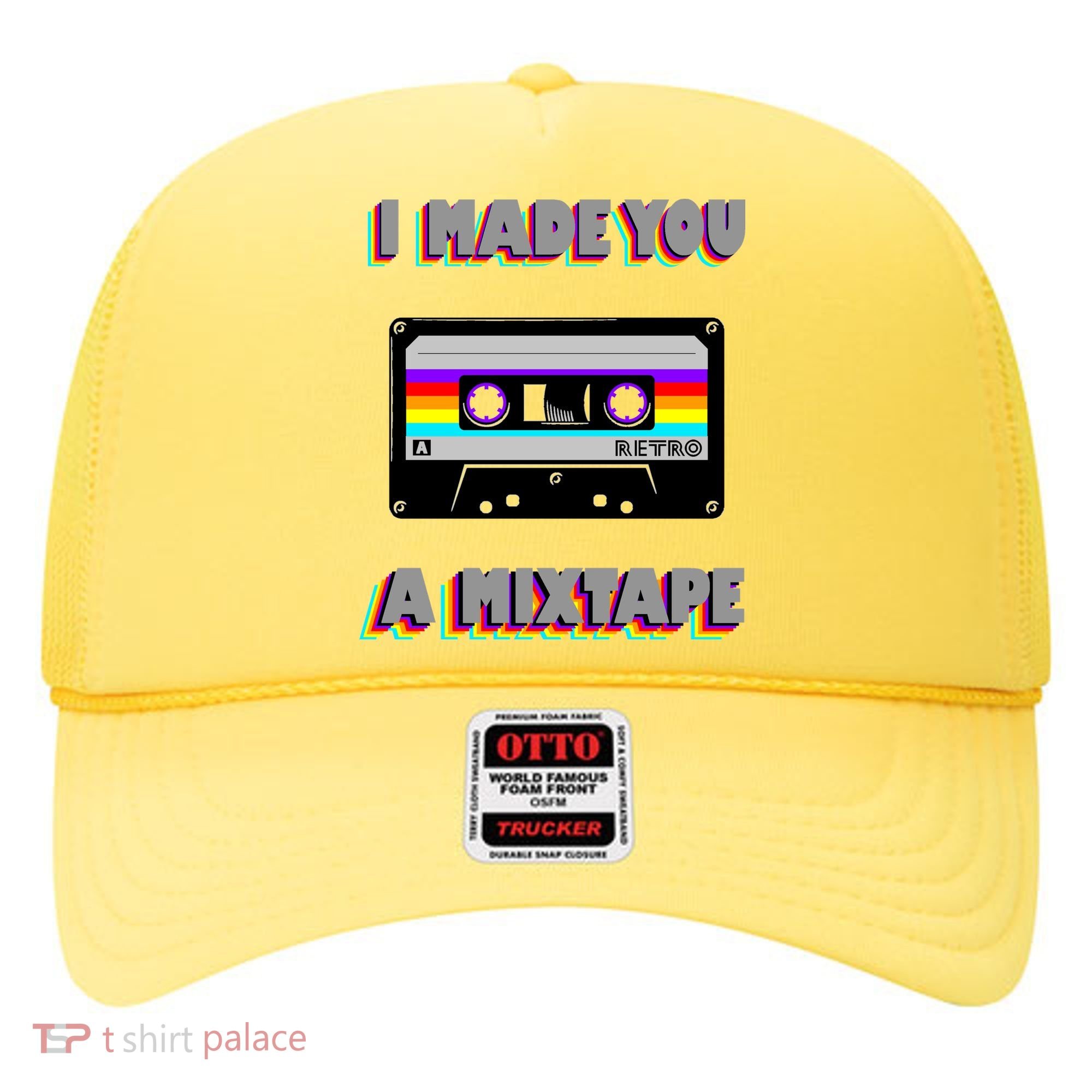 I Made You A Mixtape Retro 1980s Hat