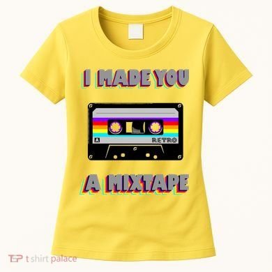 I Made You A Mixtape Retro 1980s Women's T-Shirt