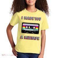 I Made You A Mixtape Retro 1980s Kids T-Shirt thumb 2