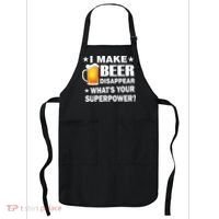 I Make Beer Disappear Funny Apron thumb 0