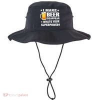 I Make Beer Disappear Funny Bucket Hat thumb 0