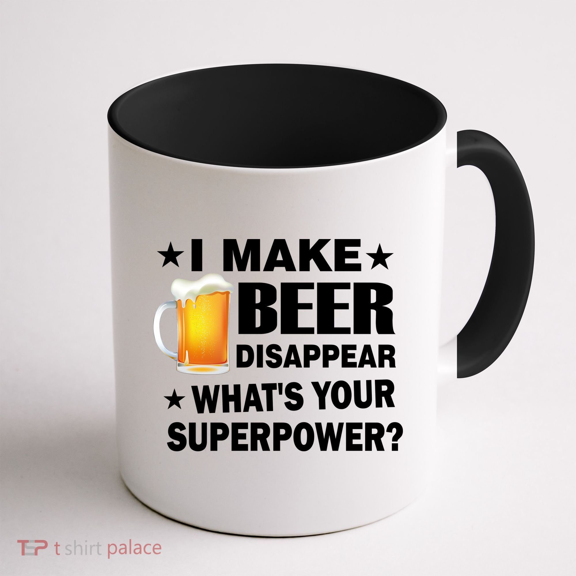 I Make Beer Disappear Funny Coffee Mug