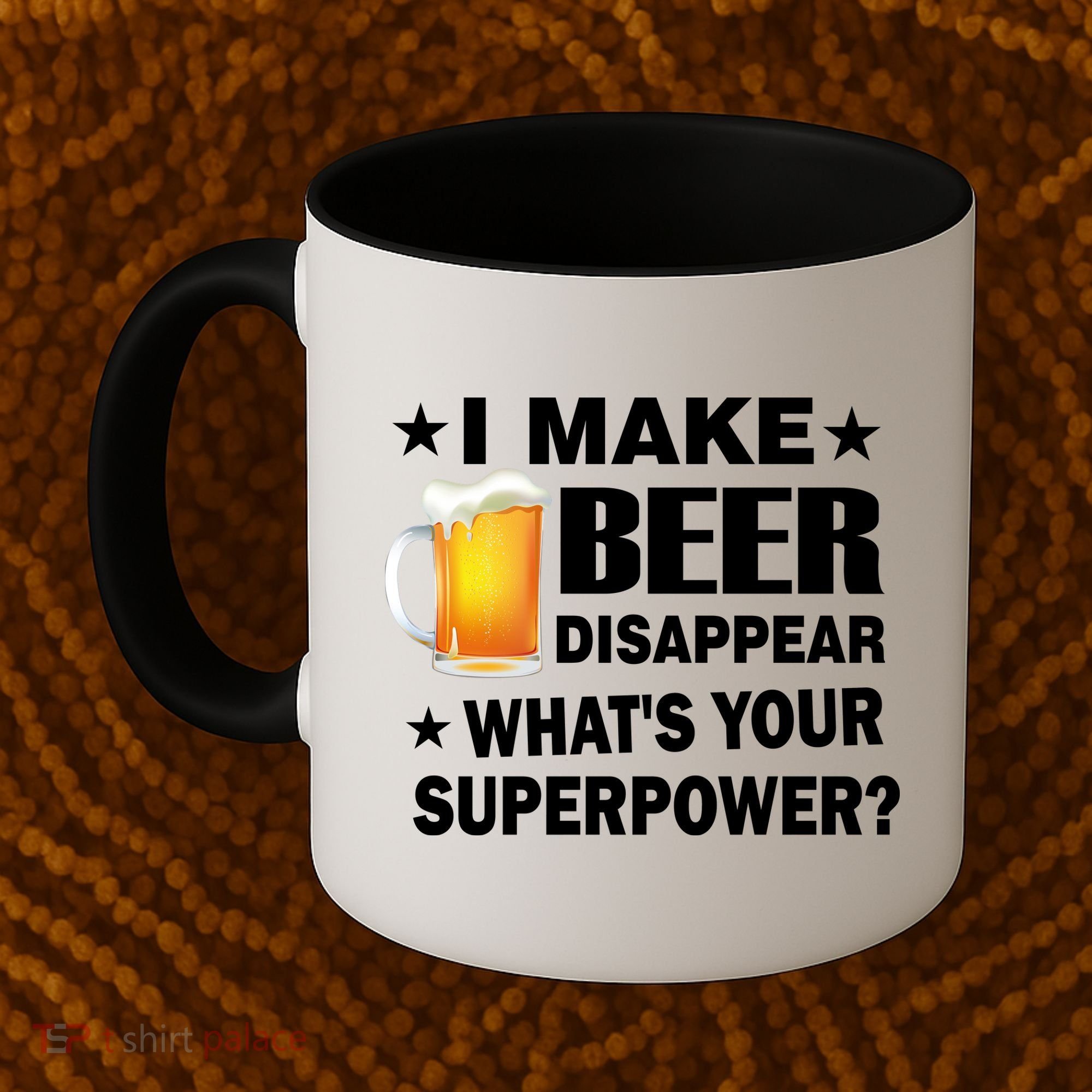 I Make Beer Disappear Funny Coffee Mug