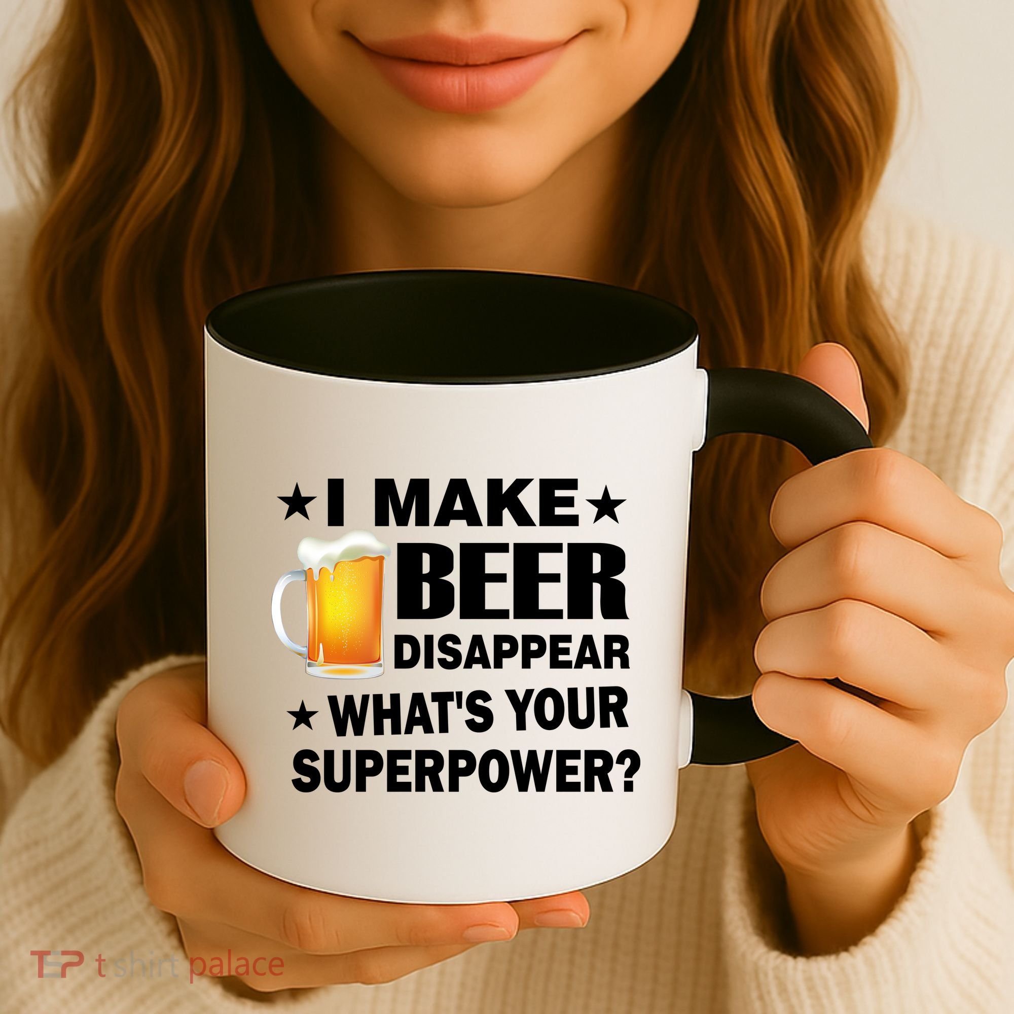 I Make Beer Disappear Funny Coffee Mug