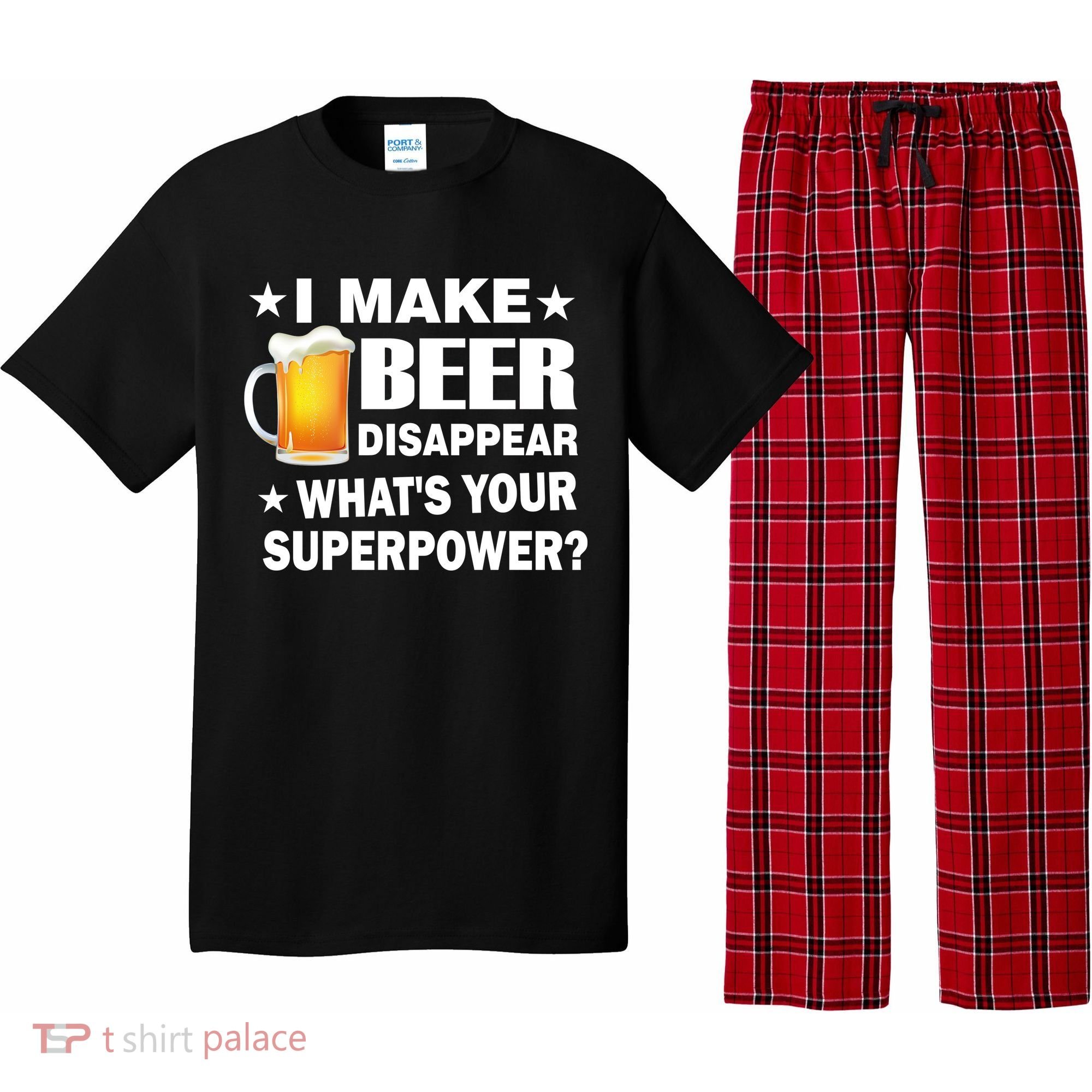 I Make Beer Disappear Funny Pajama Set