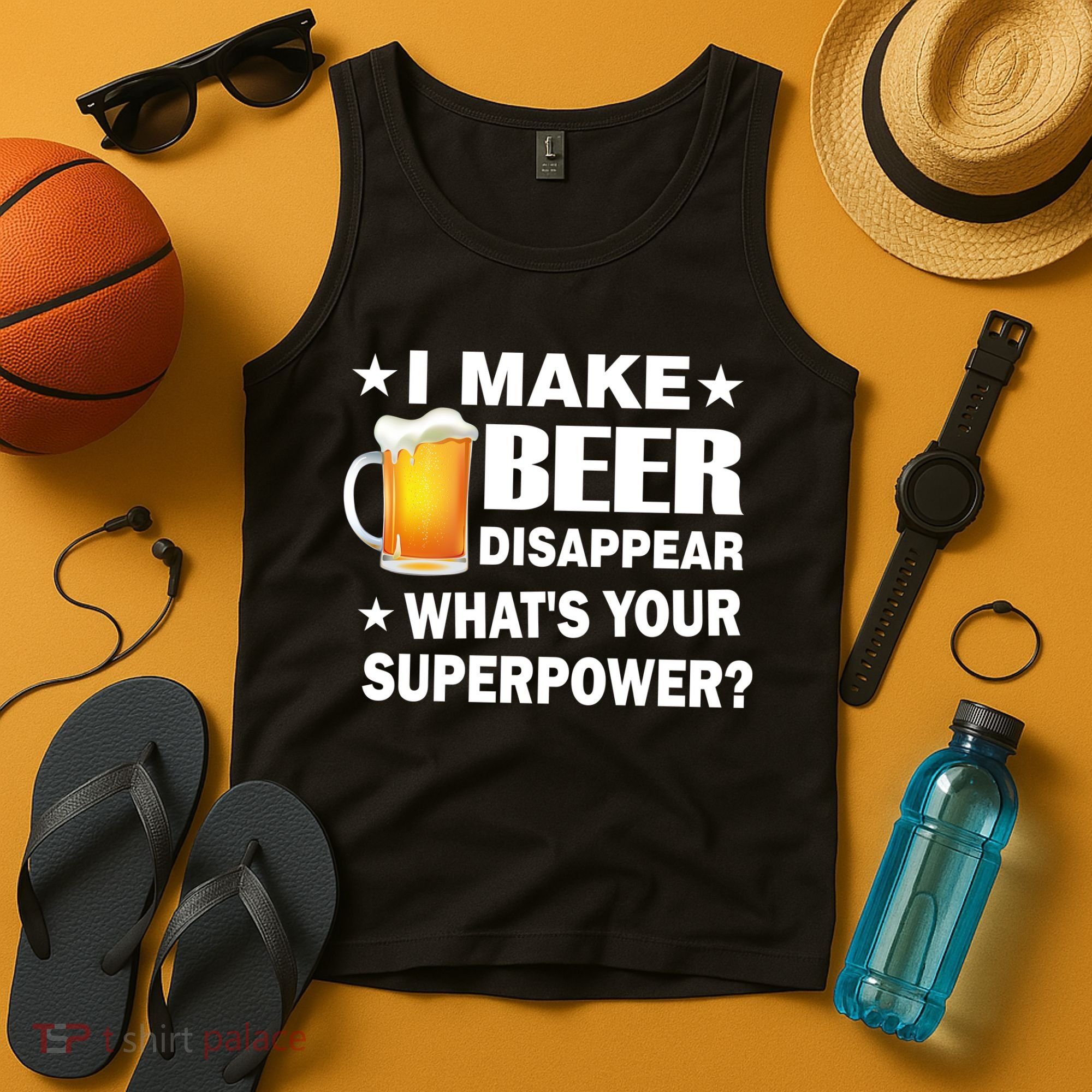 I Make Beer Disappear Funny Tank Top