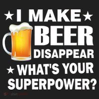 I Make Beer Disappear Funny Golf Towel thumb 3