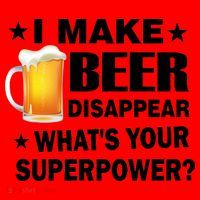 I Make Beer Disappear Funny Santa Hat thumb 1