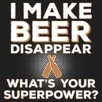 I Make Beer Disappear What's Your Superpower Beanie thumb 2