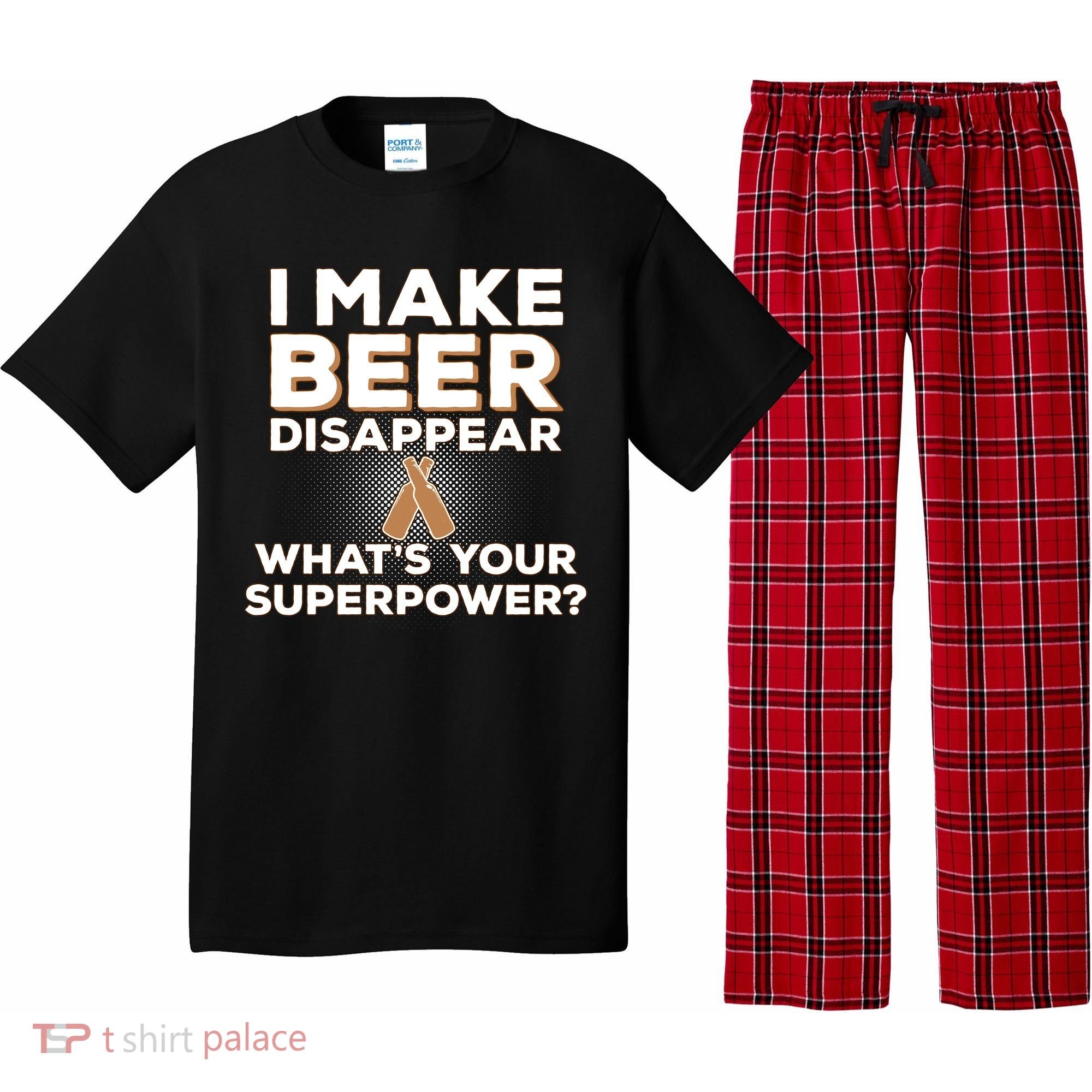 I Make Beer Disappear What's Your Superpower Pajama Set