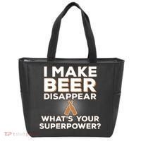 I Make Beer Disappear What's Your Superpower Tote Bag thumb 0