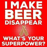 I Make Beer Disappear What's Your Superpower Santa Hat thumb 1