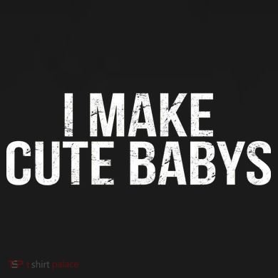 I Make Cute Babies Womens Funnel Neck Pullover Hood