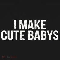 I Make Cute Babies Polo thumb 3