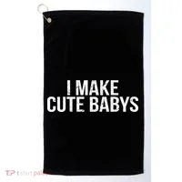 I Make Cute Babies Golf Towel thumb 0