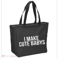 I Make Cute Babies Tote Bag thumb 2
