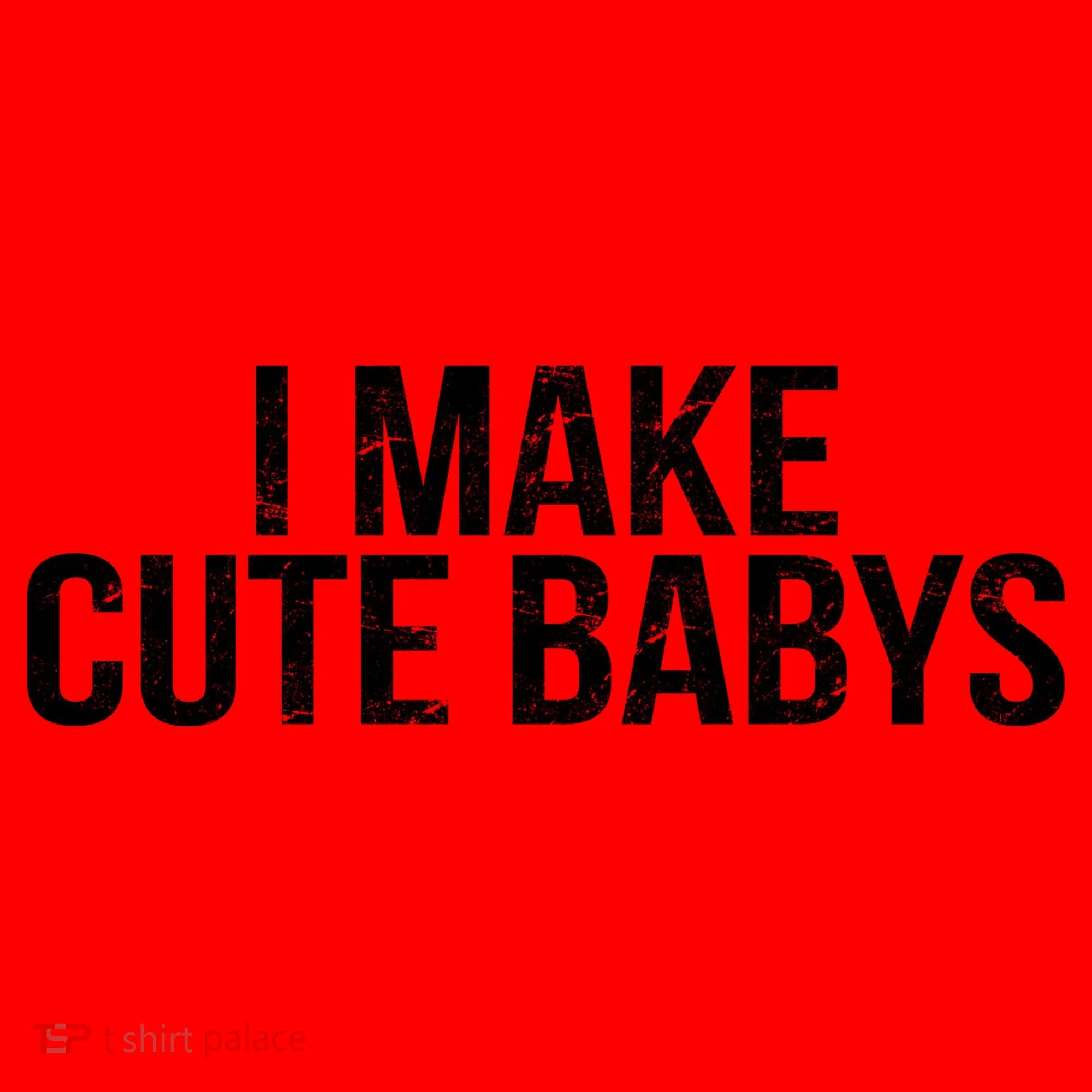 I Make Cute Babies Santa Hat