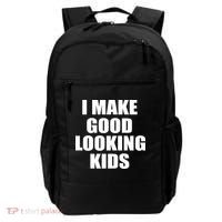 I Make Good Looking Kids Backpack thumb 0