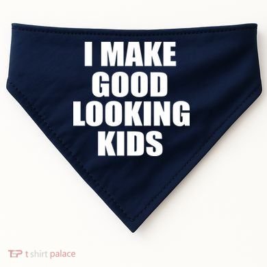 I Make Good Looking Kids USA-Made Doggie Bandana