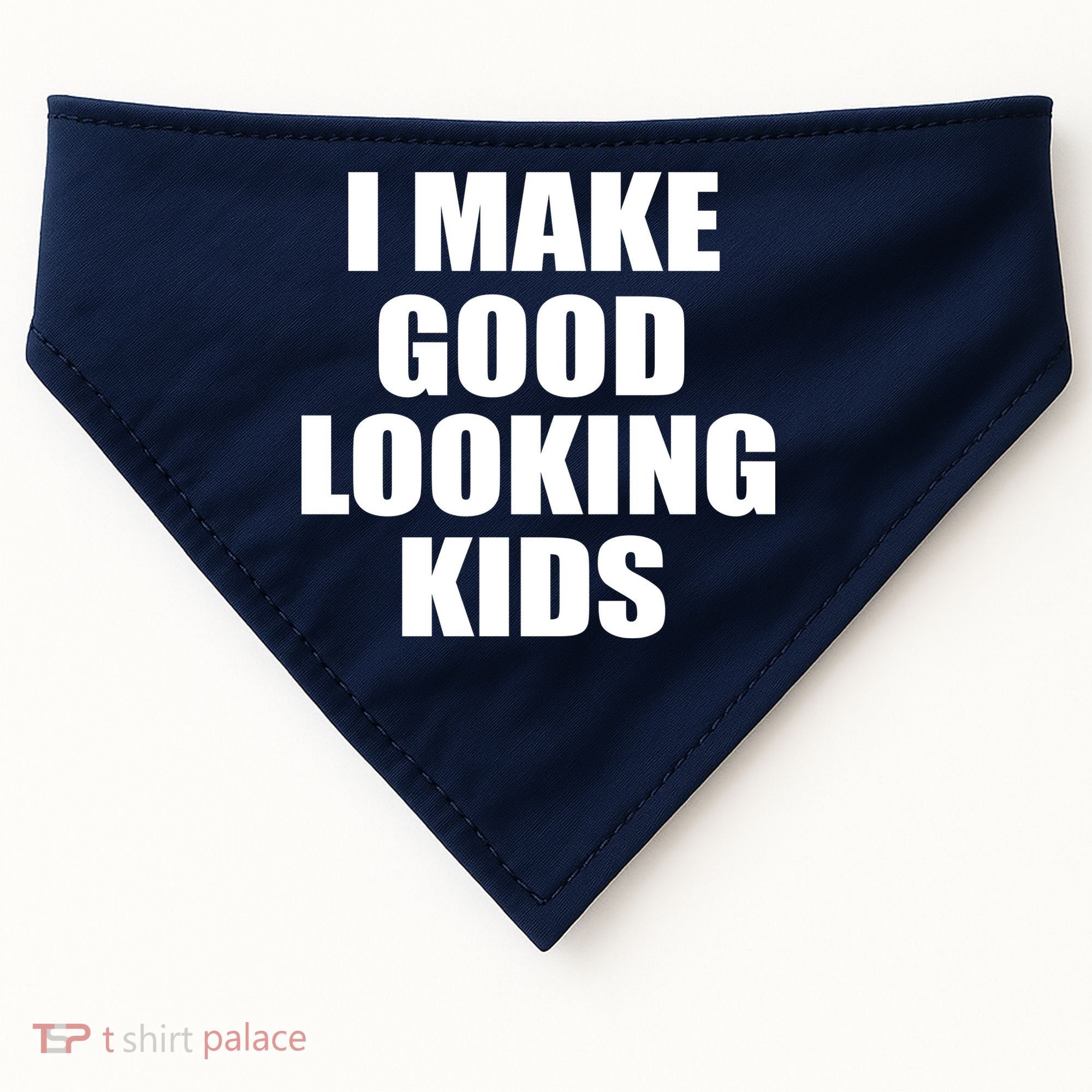 I Make Good Looking Kids USA-Made Doggie Bandana