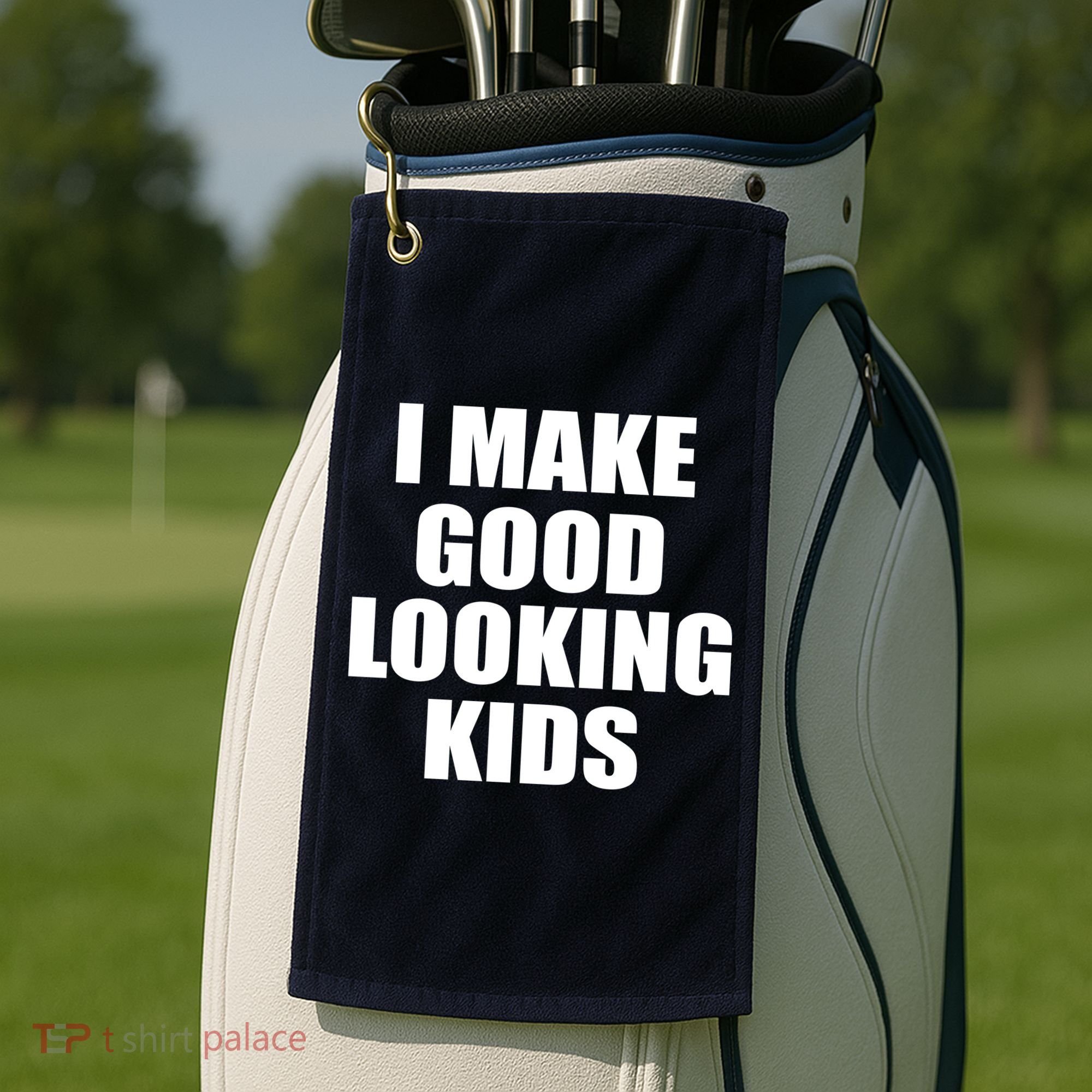 I Make Good Looking Kids Golf Towel