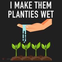 I Make Them Planties Wet Golf Towel thumb 3
