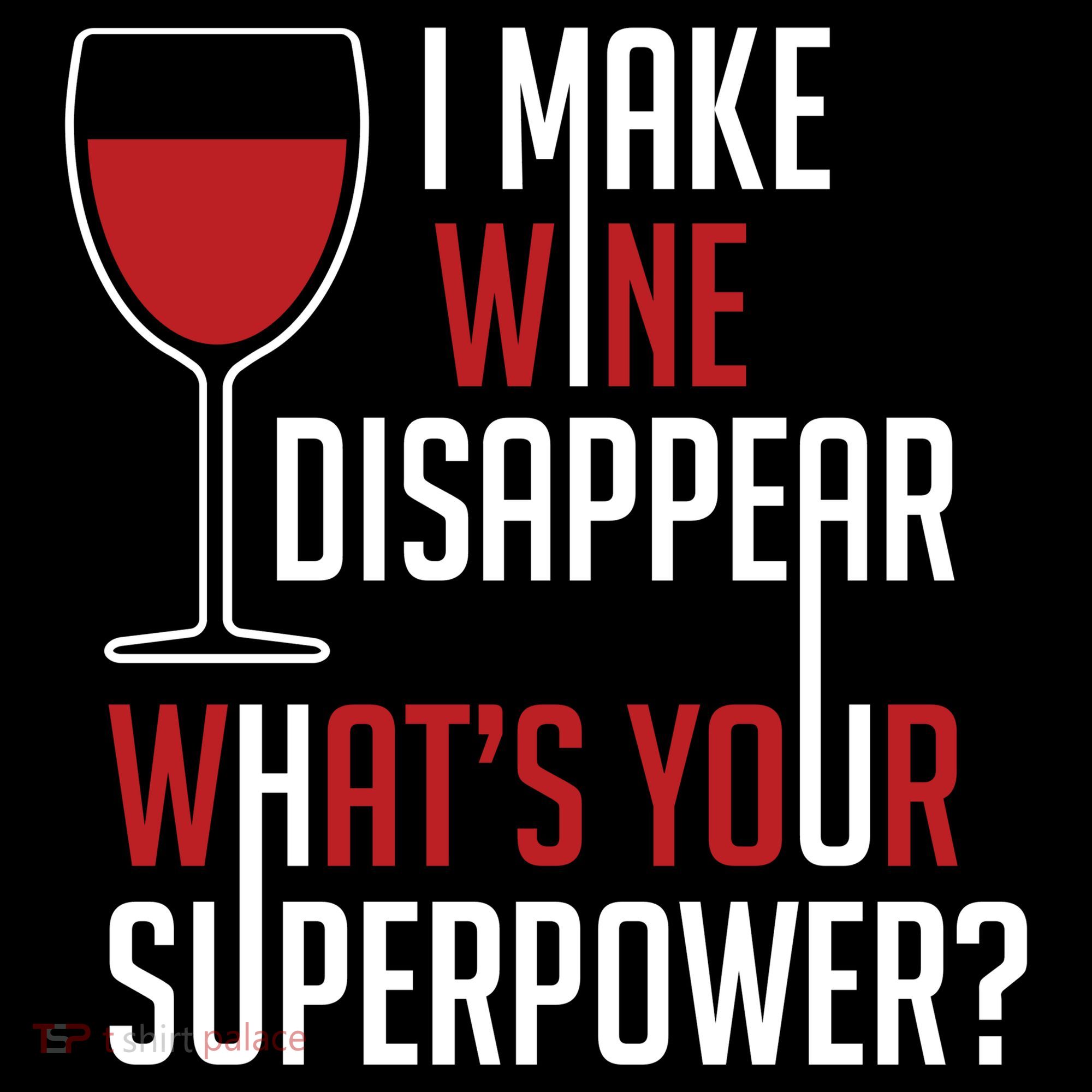 I Make Wine Disappear Funny Wine Lover Coaster