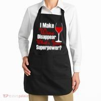 I Make Wine Disappear What's Your Superpower Apron thumb 2