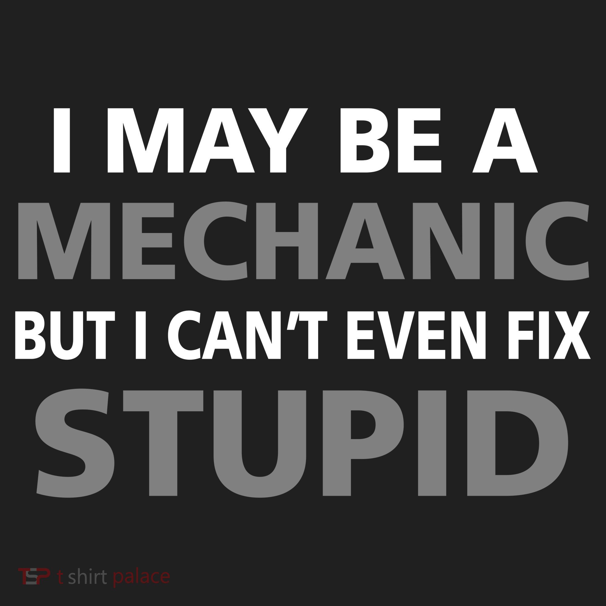 I May Be A Mechanic But I Can't Fix Stupid Hat