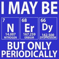 I May Be Nerdy But Only Periodically Women's Long Sleeve Shirt thumb 2