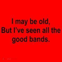 I May Be Old But I've Seen All The Good Bands Santa Hat thumb 1