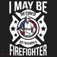 I May Be Retired But I'm A Firefighter Tumbler thumb 3
