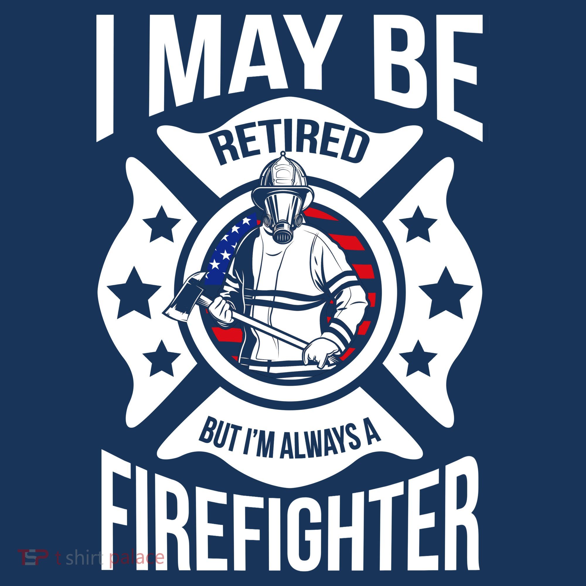 I May Be Retired But I'm A Firefighter Mousepad