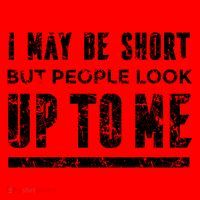 I May Be Short But People Look Up To Me Santa Hat thumb 1