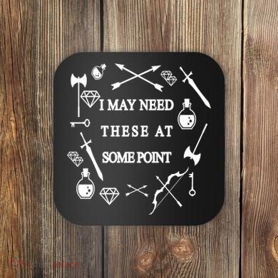 I May Need These At Some Point Swords & Weapons Coaster