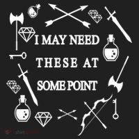 I May Need These At Some Point Swords & Weapons Golf Towel thumb 3