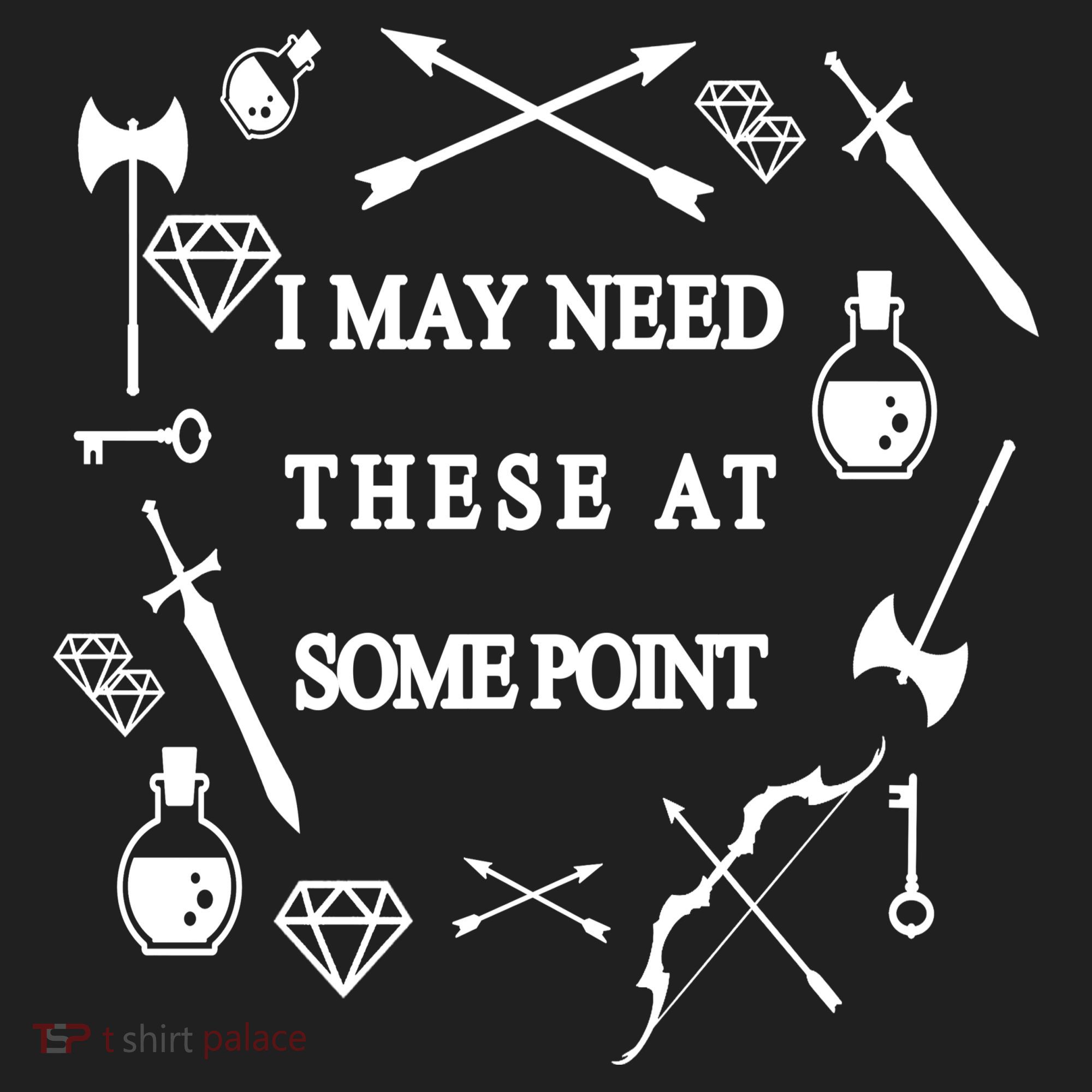 I May Need These At Some Point Swords & Weapons Golf Towel