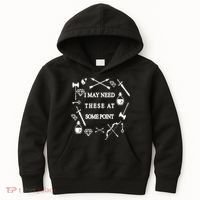 I May Need These At Some Point Swords & Weapons Kids Hoodie thumb 0