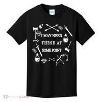I May Need These At Some Point Swords & Weapons Kids T-Shirt thumb 0