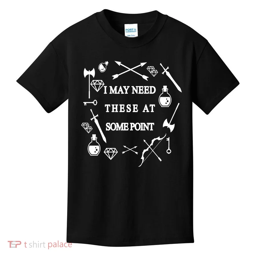 I May Need These At Some Point Swords & Weapons Kids T-Shirt
