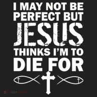 I May Not Be Perfect But Jesus Thinks I'm To Die For Beanie thumb 2