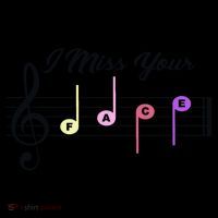 I Miss Your Face Music Notes Coffee Mug thumb 5