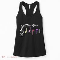 I Miss Your Face Music Notes Women's Tank Top thumb 0