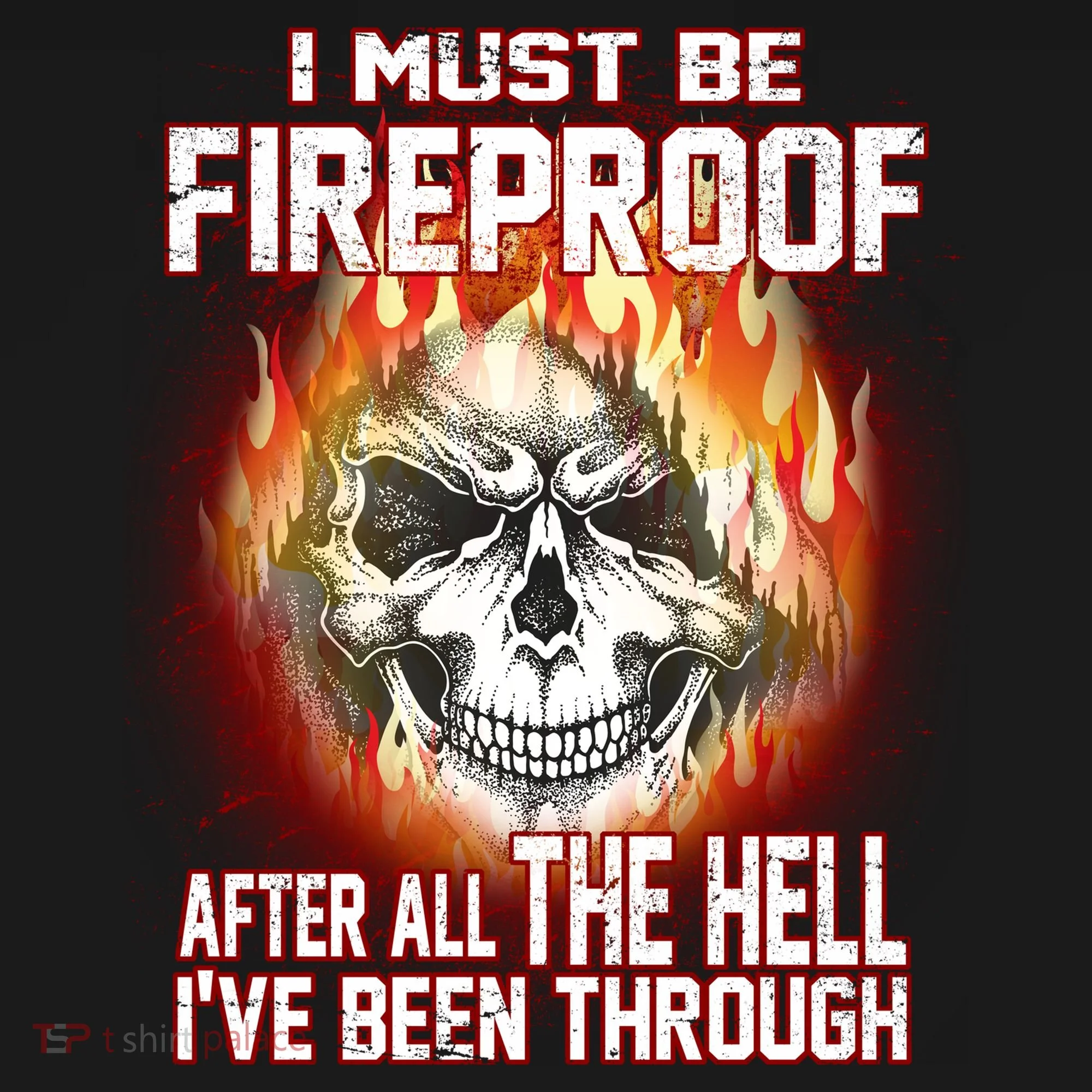 I Must Be Fireproof After All The Hell I've Been Through Apron